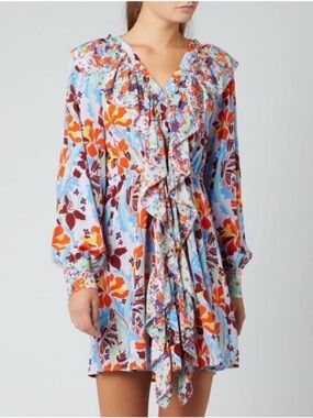 Stine Goya Dress M Silk Orange